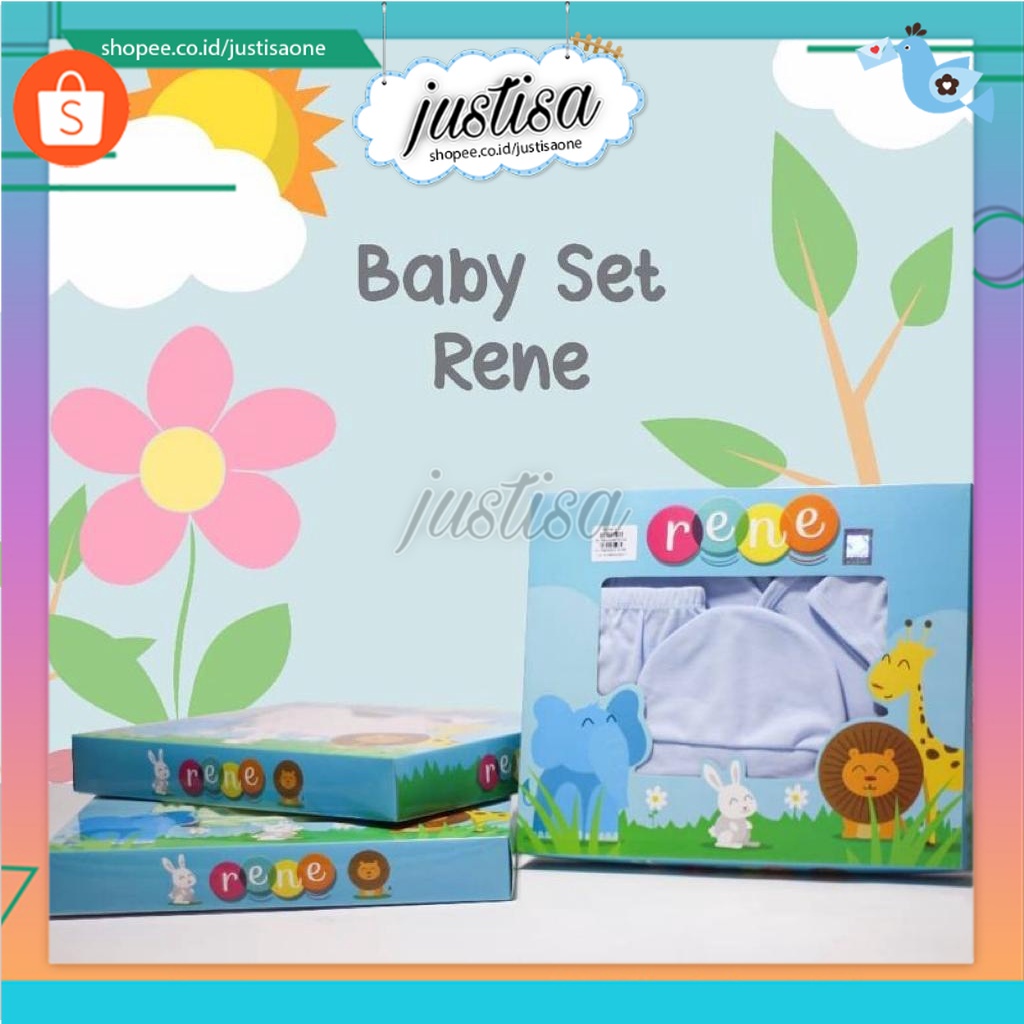 Promo !! BABY GIFT SET/BABY SET RENE/KADO BAYI MURAH