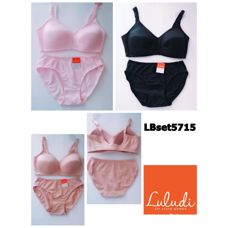 Bra 5715 SET Luludi by Wacoal size 32B 34ABC 36ABC 38BC tanpa kawat