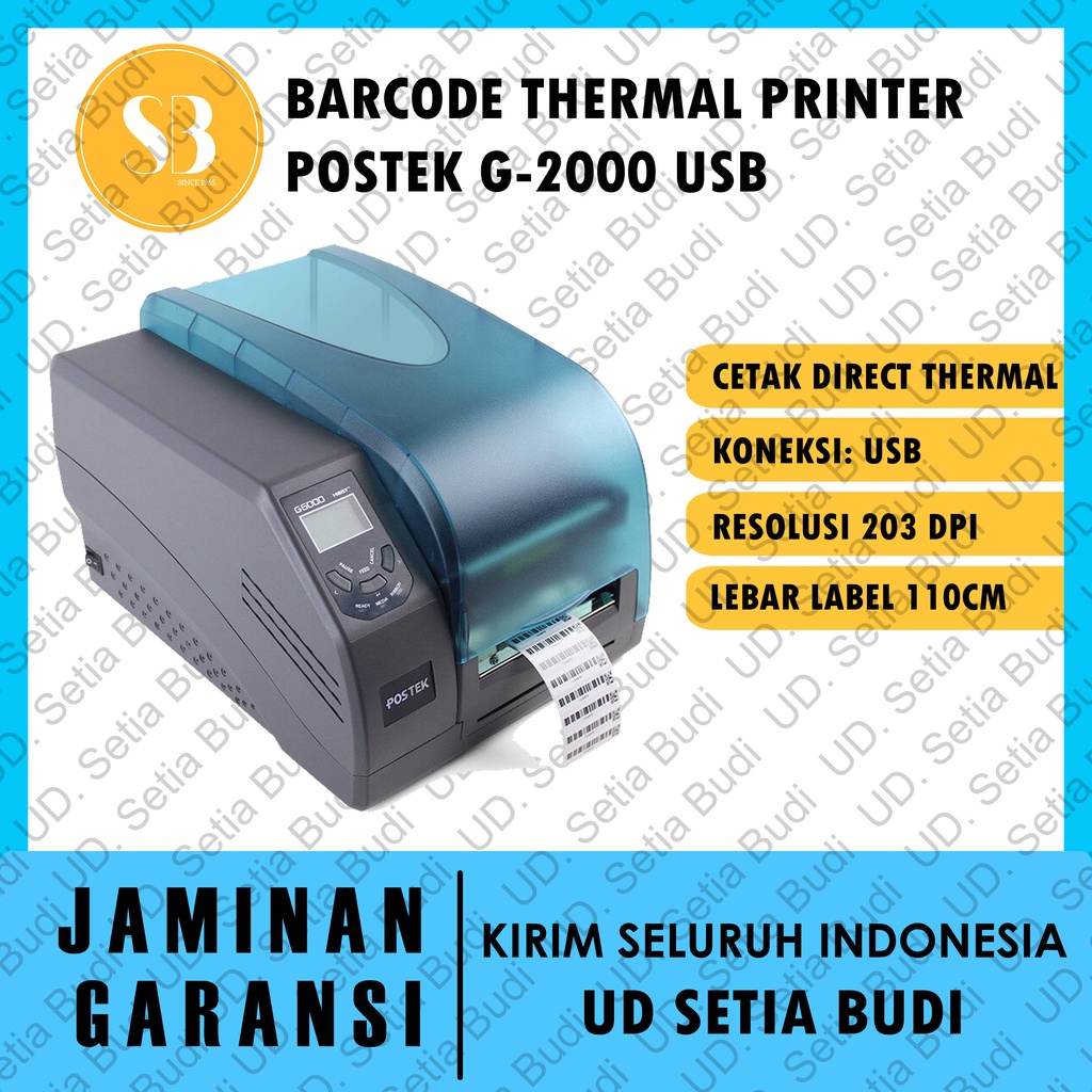 Barcode Printer Postek G2000 Thermal Printer