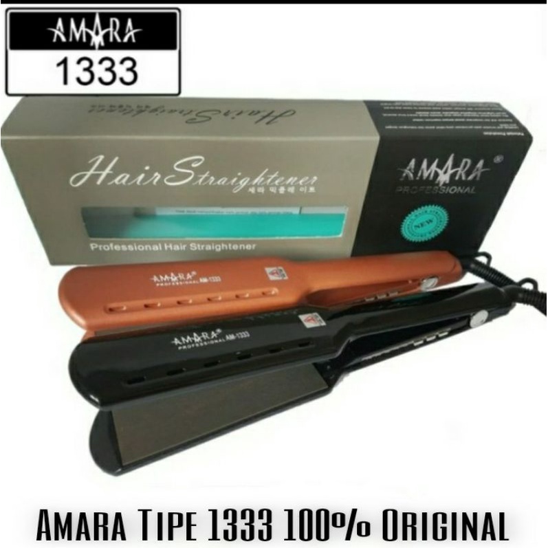 Catokan Rambut AMARA Hair Straigthener Ionic Tipe 1333 100% Original AM1333