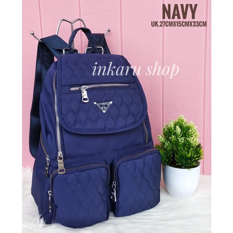 RANSEL WANITA IMPORT CHIBAO KOREAN STYLE MUAT LAPTOP 14 INCH 1671#