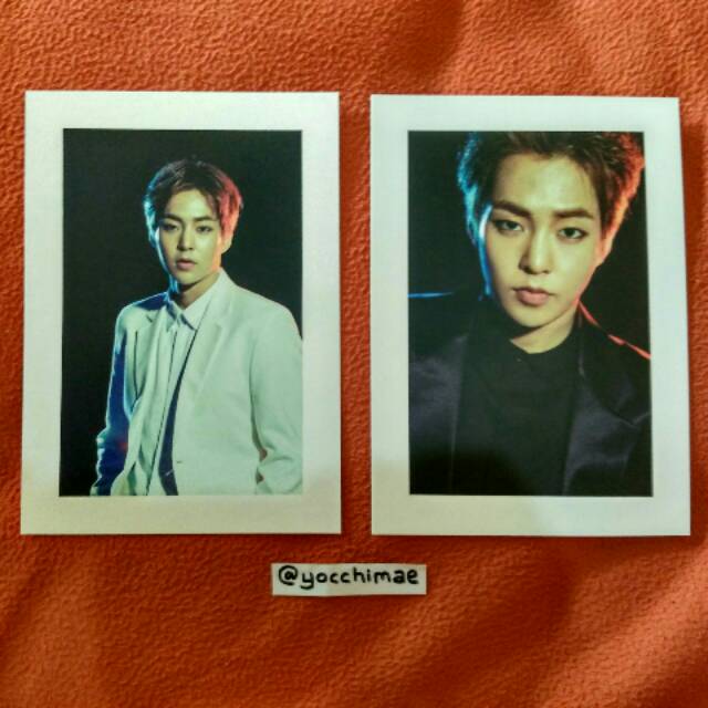 EXO XIUMIN EXORDIUM STANDING POSTCARD XIUMIN POSTCARD OFFICIAL