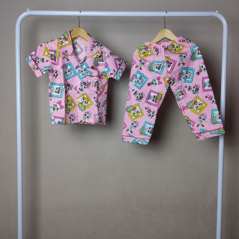 Piyama Anak Umur 1-6 Tahun Bisa Pilih Motif