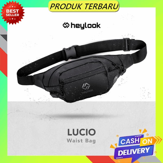 Tas Selempang Pria Buffback Mini / Waistbag Buffback Distro Keren Branded Original Tas Selempang Pri