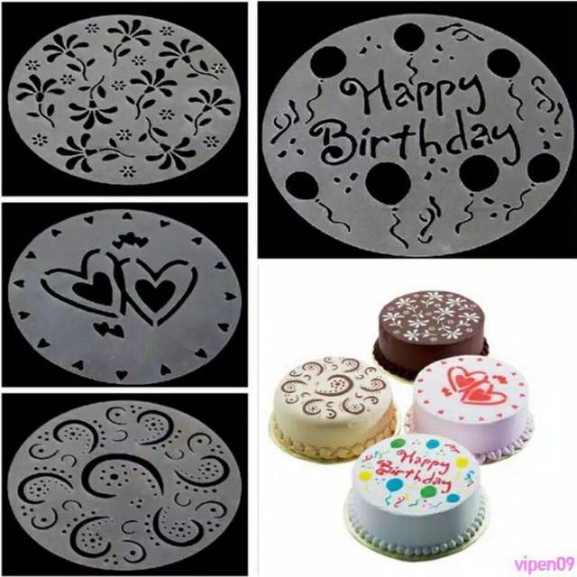 

Stensil cake/ stencil cake