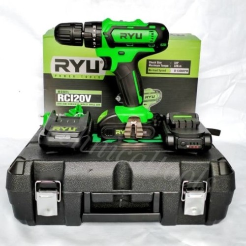 RYU IMPACT BOR TEMBOK / CORDLES IMPACT DRIL CHARGER RYU TEKIRO RCI 20V