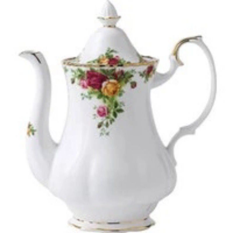 Tea pot Royal Albert Old Country Roses / Tall / teko teh / kopi / mewah