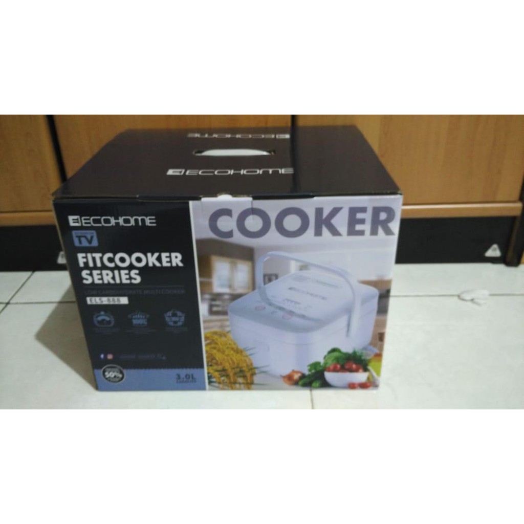 ECOHOME Low Carbo Rice Cooker - RiceCooker Low Carb - Rendah Karbo