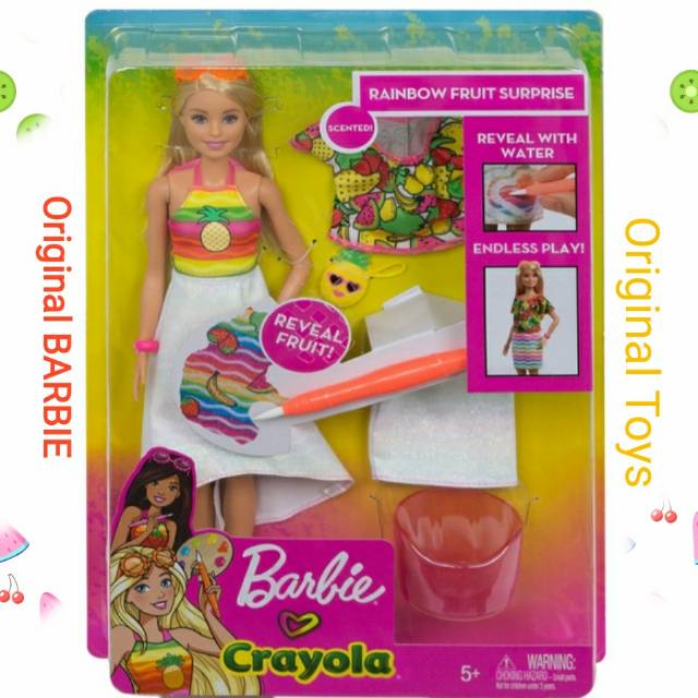 Barbie Rainbow Fruit Surprise - Original BARBIE - MATTEL - NEW  - BNIB