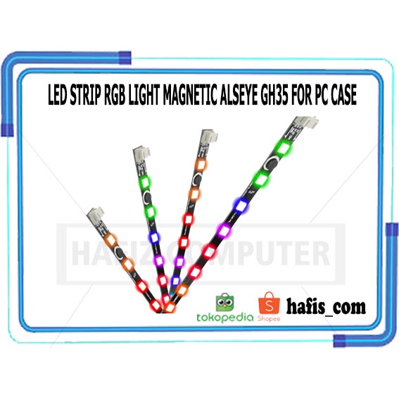 LED STRIP RGB LIGHT MAGNETIC ALSEYE GH35 FOR PC CASE