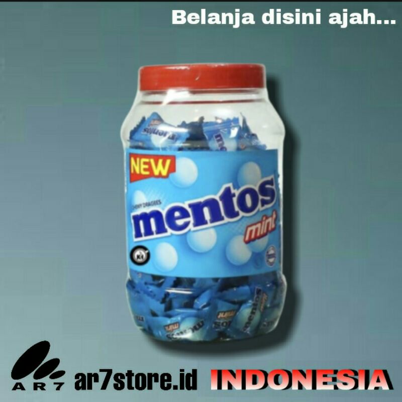 

MENTOS Permen mint 1 toples isi 200 pcs