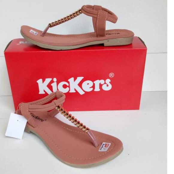 9.9✔️Sandal flat kickers wanita grade ori|KD3