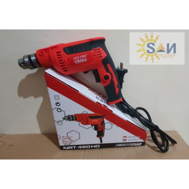 Bor Listrik 10mm Bolak Balik Nrt Pro 450 HD
