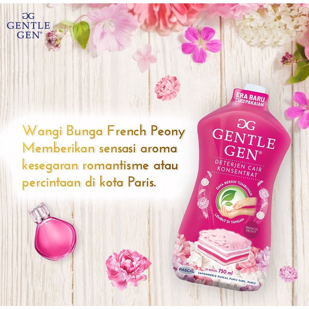 Gentle Gen Deterjen Cair Konsentrat 750ml