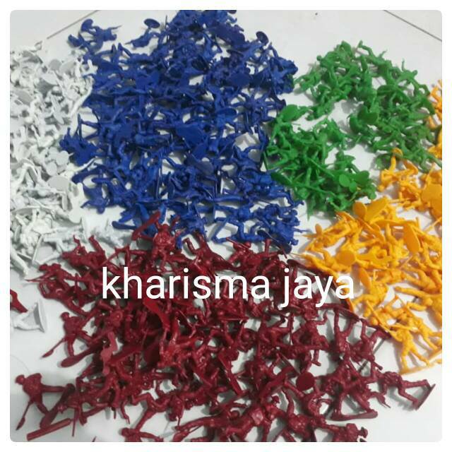 Mainan Patung Dakocan Tentara Plastik