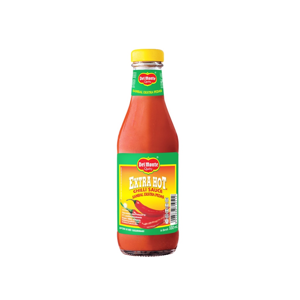 

Delmonte Saus Extra Hot Chilli 330ml