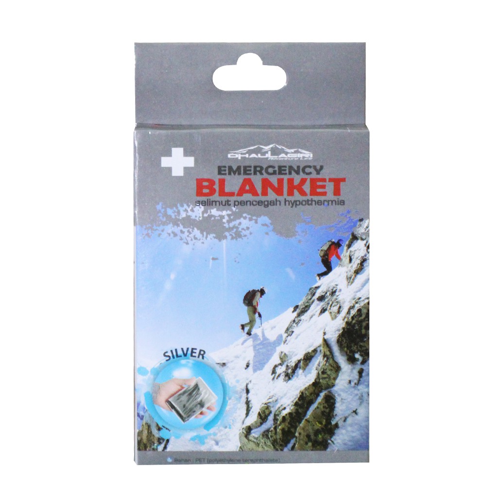 Dhaulagiri Emergency Blanket Silver // Selimut Alumunium Foil