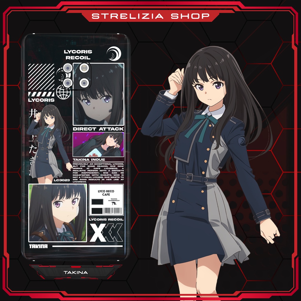 Phone Case Lycoris Recoil Takina Inoue