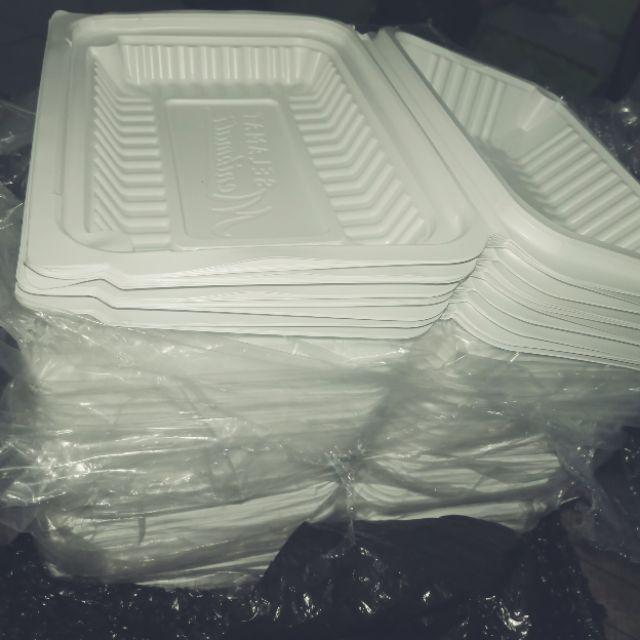 Kotak Nasi Box Plastik - Mika Bento Medium - Box Makanan