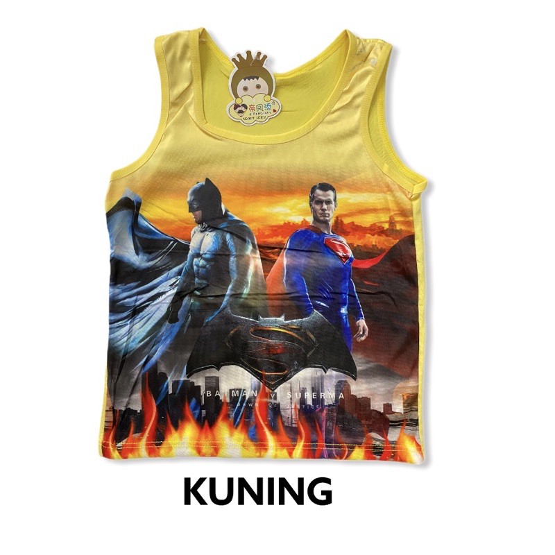 SINGLET ANAK LAKI LAKI / KAOS DALAM ANAK LAKI LAKI / SINGLET ANAK COWOK AVENGERS / OBLONG ANAK