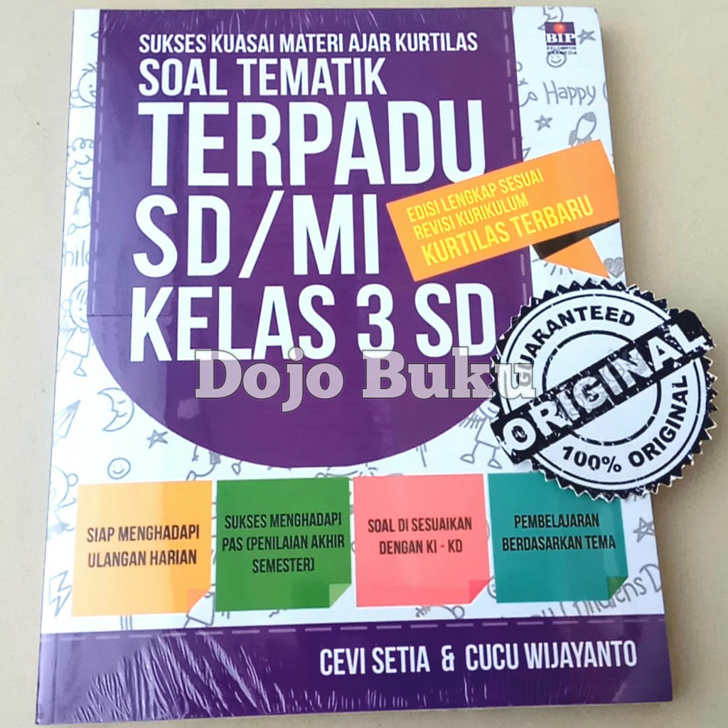 Soal Tematik Terpadu SD/MI Kelas 3 By Cevi Setia, S.Pd