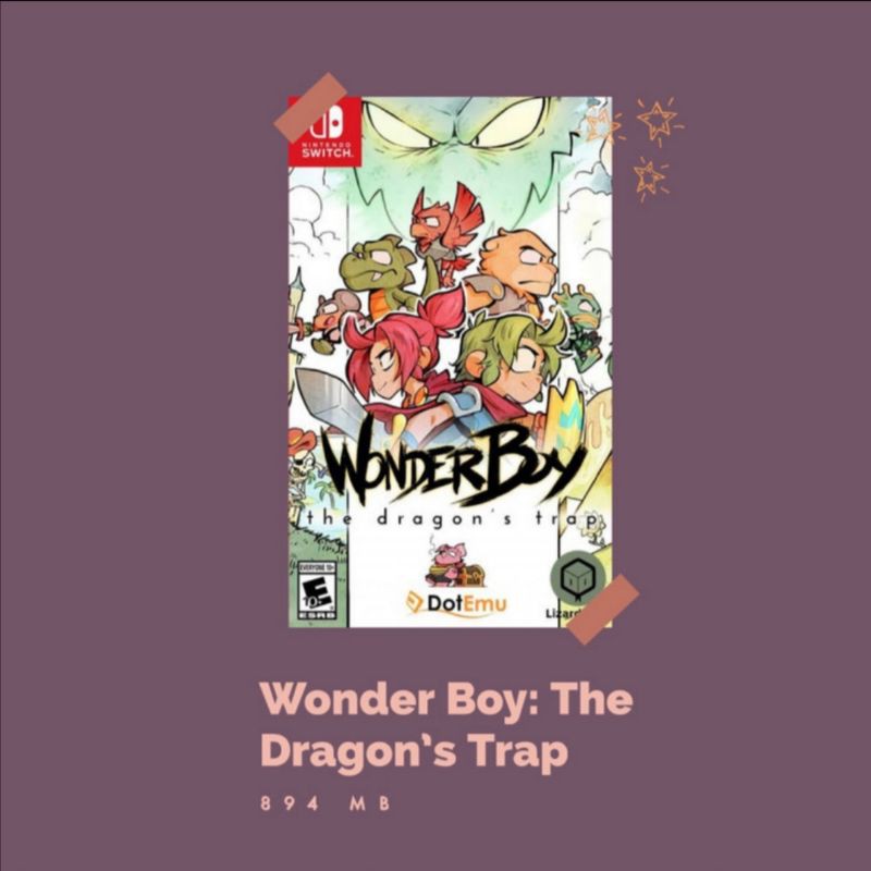 Wonder Boy: The Dragon's Trap Nintendo Switch Dragon