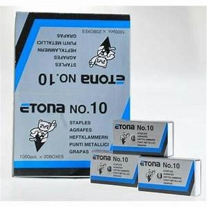 

Staples / Isi Stapler Etona no 10