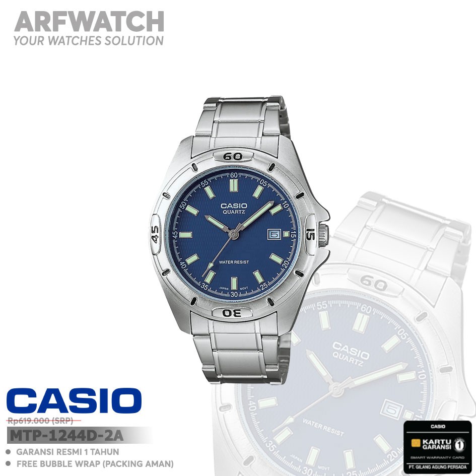 Casio General MTP-1244D-2A / -7A / -8A Original