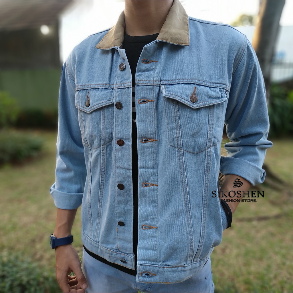 Jaket Dilan Jaket Jeans Denim High Quality / Jaket Pria