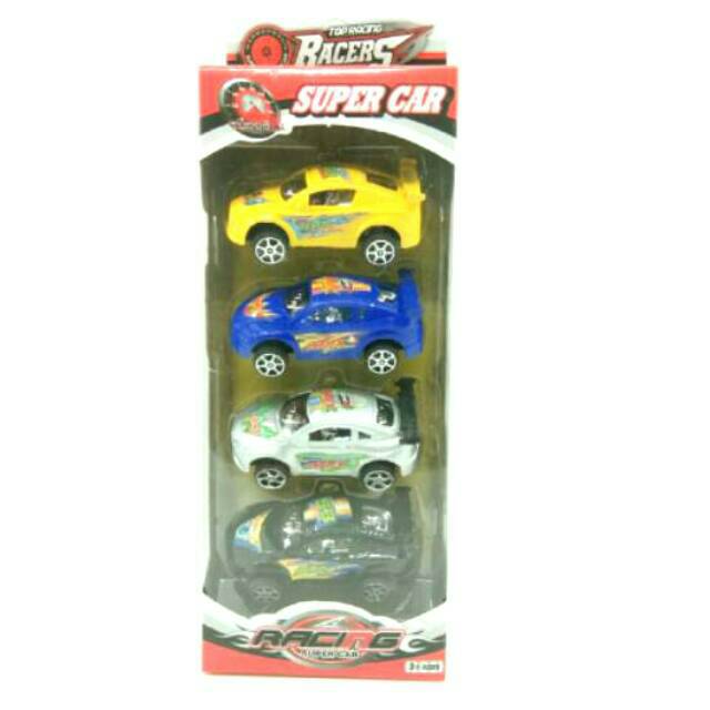 Mainan mobilan set mainan racing mainan mobil racer mainan mobil kecil