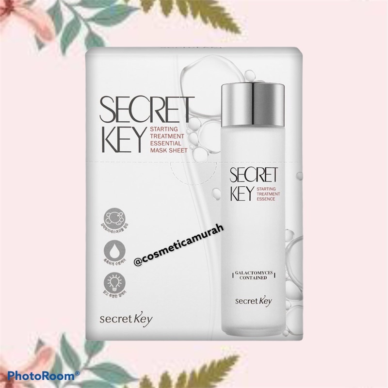 secret key sheet mask original // best masker secret key