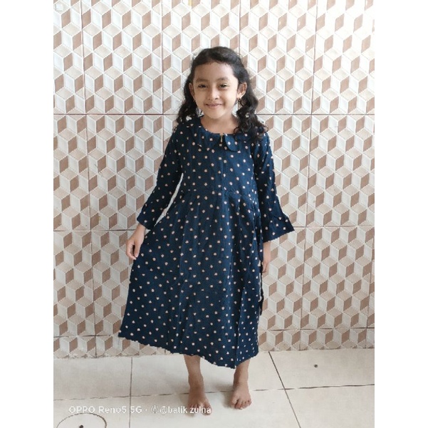 GAMIS ANAK TERBARU 2023||GAMIS MIDI TERBARU||RAYON SUPER