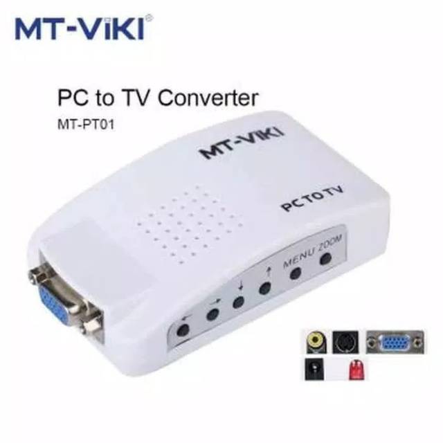 Converter VGA PC to AV RCA High Quality