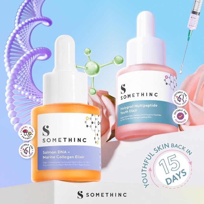 SOMETHINC  Salmon DNA + Marine Collagen Elixir 20ml / Holygrail Multipeptide Youth Elixir