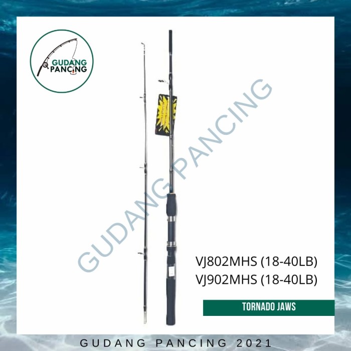 Rod Tornado Jaws VJ802MHS VJ902MHS