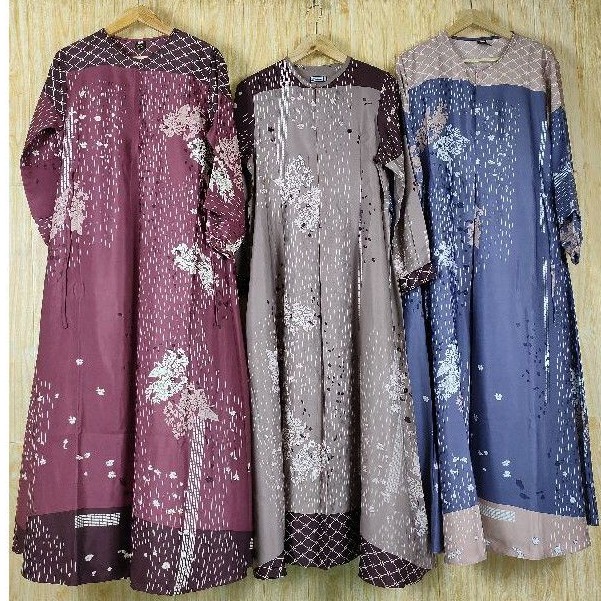 Gamis maxmara luxury / gamis motif / gamis formal kondangan