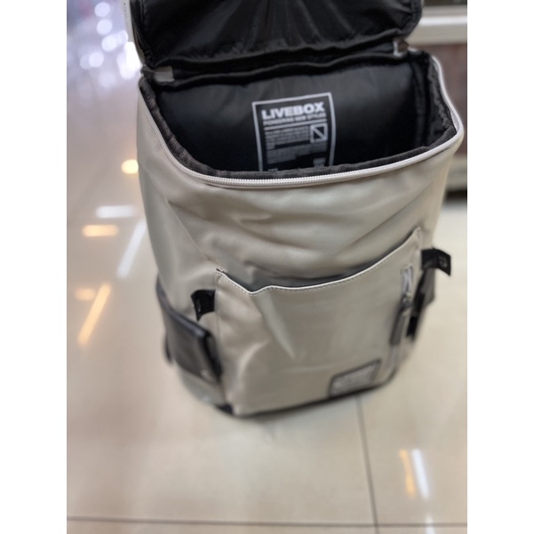 Ransel bacpack kulit tas pria/wanita model tas laptop livebox original quality