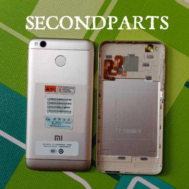 CASING BACKDOOR TUTUP BELAKANG FULLSET XIAOMI REDMI 4X / 4X PRIME ORIGINAL COPOTAN