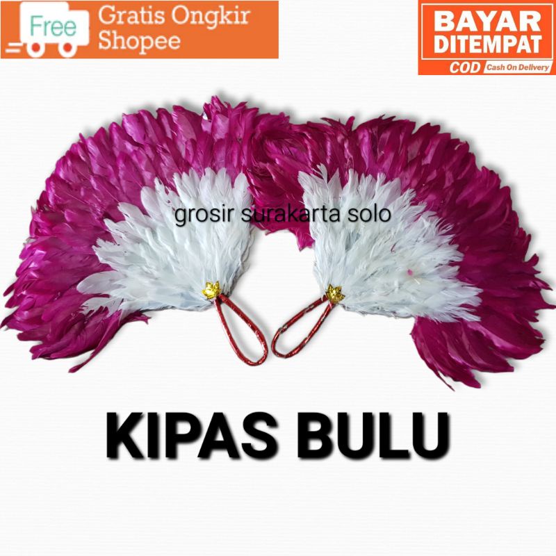 Kipas Bulu / Kipas Pengantin