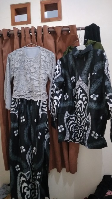 [ori - 2 Varian Warna - Busui] Ar Grosir Couple Fitria Batik Couple Kebaya Modern Batik - Bg032