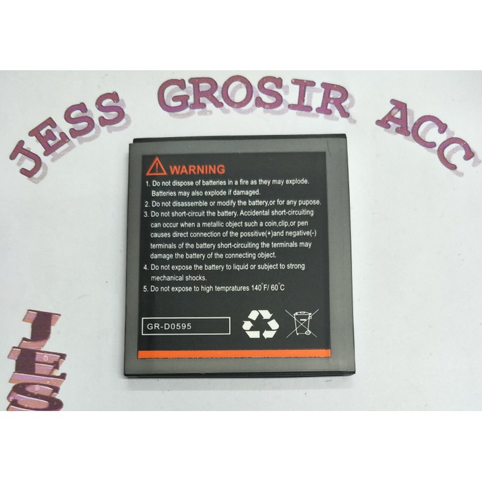 Baterai Battery Double Power Evercoss Evercross Cross ( A22 , A 22 ) - Hitam