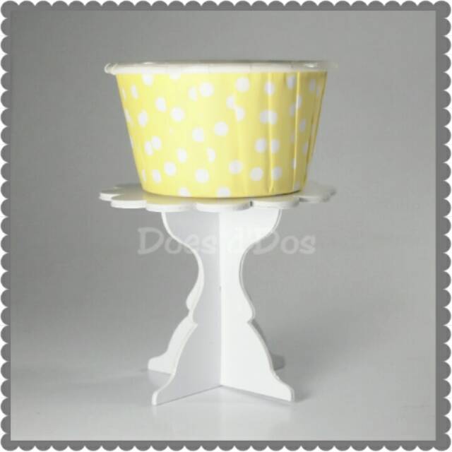 

Single Cupcake Stand Putih Polos