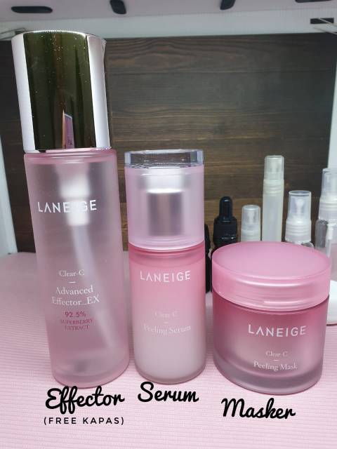 (Share in Jar) LANEIGE Clear C Peeling Serum Mask Advance Effector EX