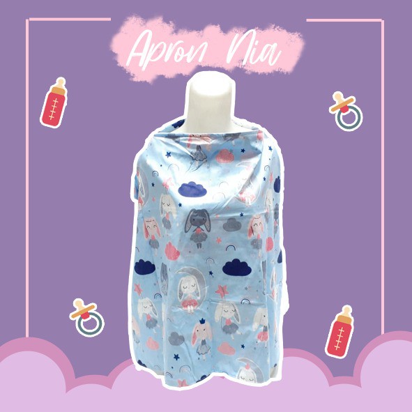 Promo !! Apron Menyusui Nia - Nursing Cover Nia- Apron murah