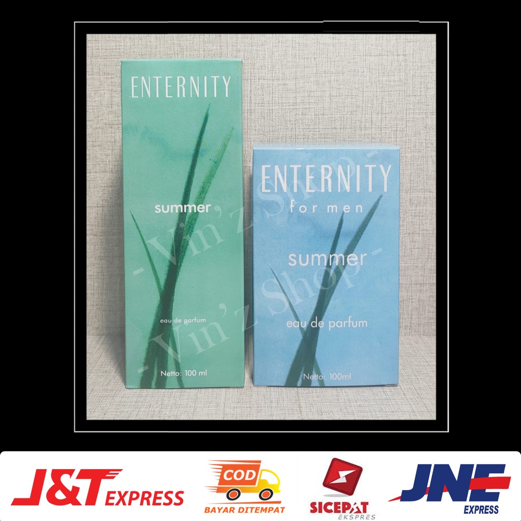 Enternity Parfum / Parfum Enternity Summer / Parfum Enternity Deluxe / Parfum Pria Wanita 100ml
