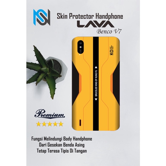 Isi 2pcs Garskin Hp Lava Benco V7 Motif bruc - Free Custom Motif