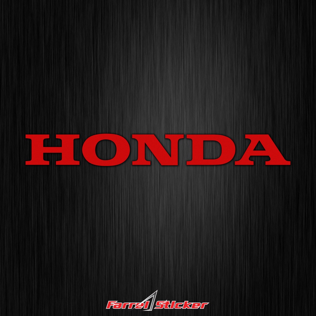 STIKER HONDA STICKER HONDA CVT