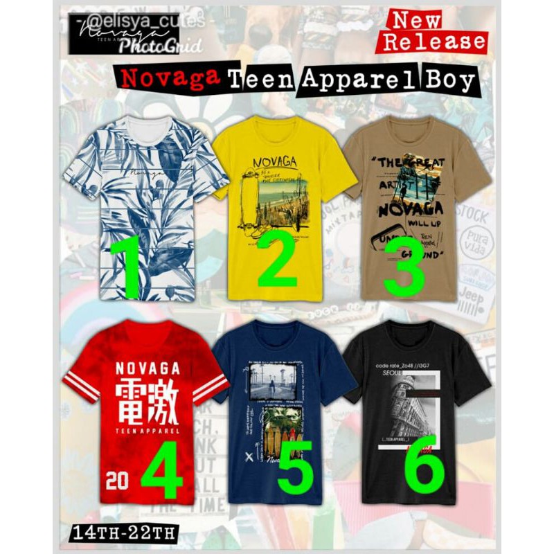 Novaga Teen Apparel
