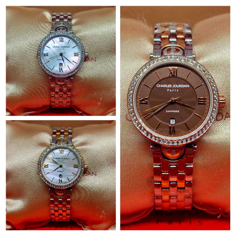 Jam Tangan Wanita CHARLES JOURDAN Original