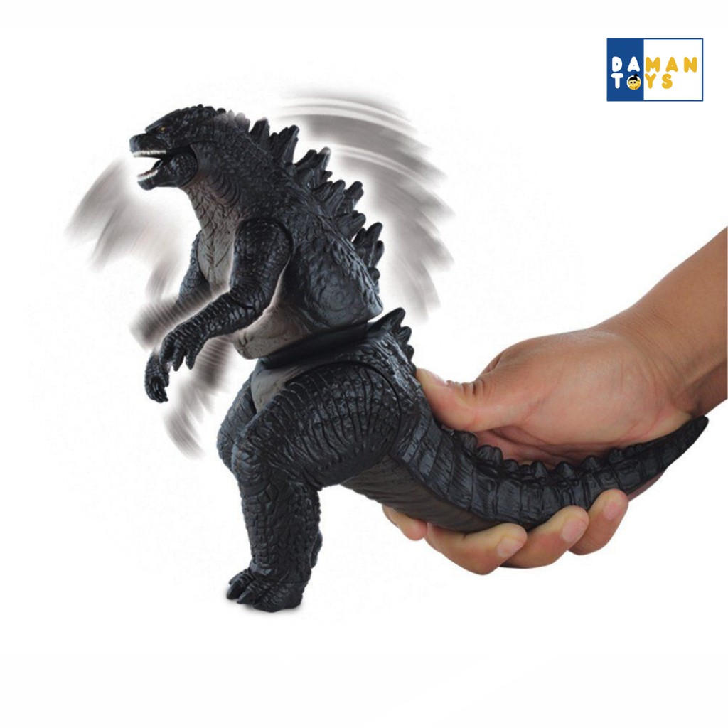 Godzilla 2014 Tail Strike Attack Godzila Smash Strike Figure King of Monster Kaiju Mainan anak laki